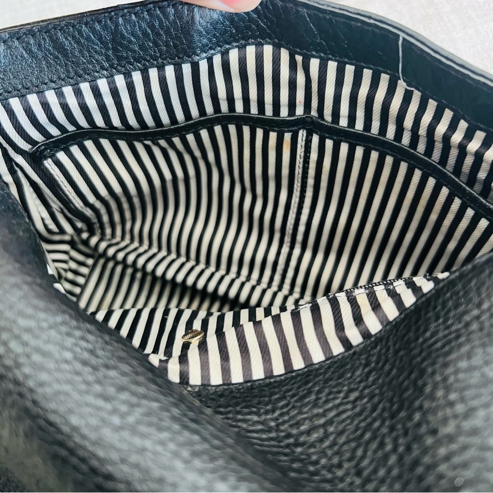 Kate Spade Pebbled Leather Foldover Purse - Picture 5 of 7